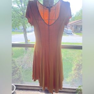 Forever 21 mustard yellow dress